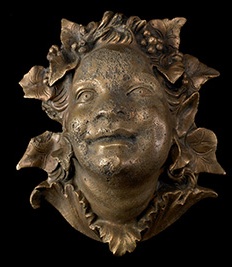 Bronze Appliqué of Pan